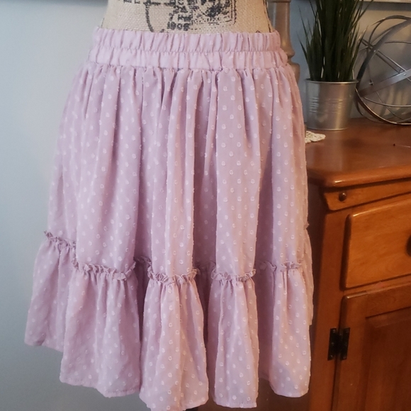 NWT!!!   Simplee pink skirt size large - Picture 4 of 6